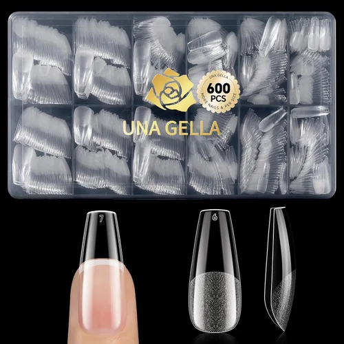 Vista 14 de UNA GELLA Pegamento de uñas de gel 6 en 1 para puntas de uñas transparentes