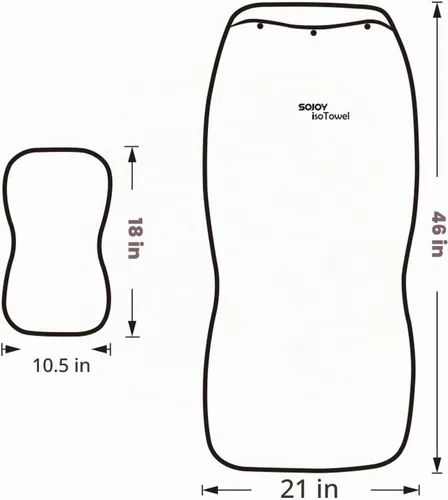 Vista 2 de IsoTowel Funda para Asiento Delantero de Automóvil - Protector de Asiento de Automóvil de Microfibra Absorbe Sudor - Secado Rápido Antideslizante