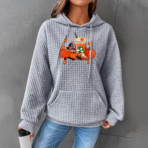 Vista 171 de SHAOBGE Sudaderas con capucha de gran tamaño para mujer, sudaderas con capucha para entrenamiento, suéteres casuales y cómodos trajes de moda