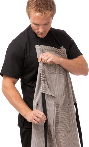 Vista 3 de Chef Works Unisex Portland Chefs Bib Apron