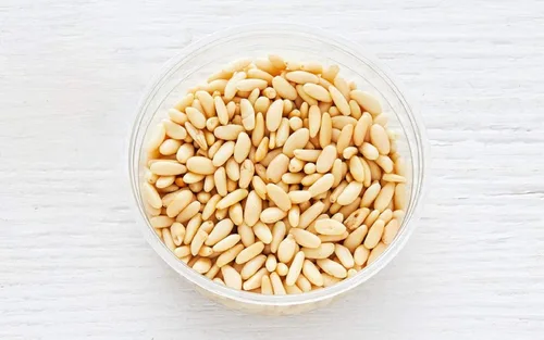Vista 6 de Natural Raw nueces de pino sin piel Pignolias por Farm Fresh Nuts