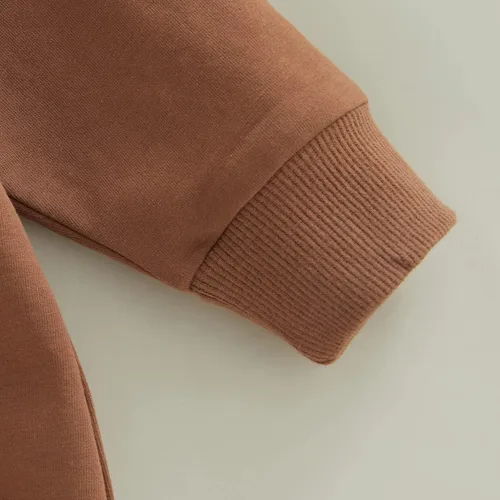 Vista 4 de Sudadera de calabaza para bebé, niña, niño, Halloween, sudadera de gran tamaño, mameluco de burbujas, suéter