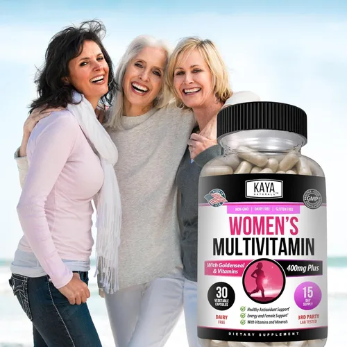 Vista 8 de Kaya Naturals Multivitamínico, antioxidante saludable en general y apoyo inmunológico, vitaminas A, D, C, E, biotina, ácido fólico y multimineral