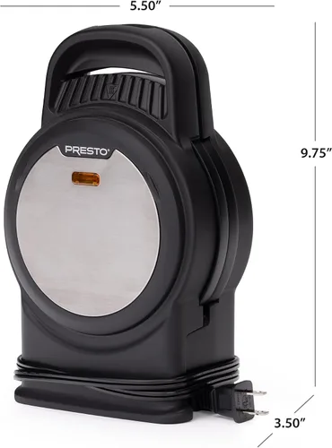 Vista 8 de Presto 03517 Máquina de gofres belga con tapa