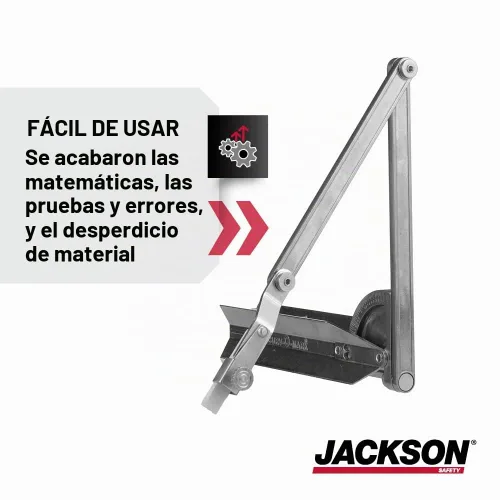 Vista 4 de Jackson Safety 14771, Curv-O-Mark # 1, marcador de contorno