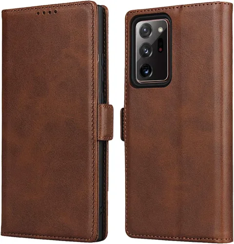 Vista 18 de iCoverCase Funda tipo cartera para Samsung Galaxy Note 10 Plus, cuero sintético de alta calidad, ranuras para tarjetas, soporte para tarjetas