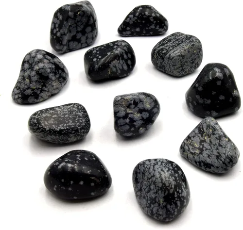 Vista 12 de Tumbles de piedras preciosas Piedras metafísicas Bolsas de 7.05 oz Bronzita Broncita