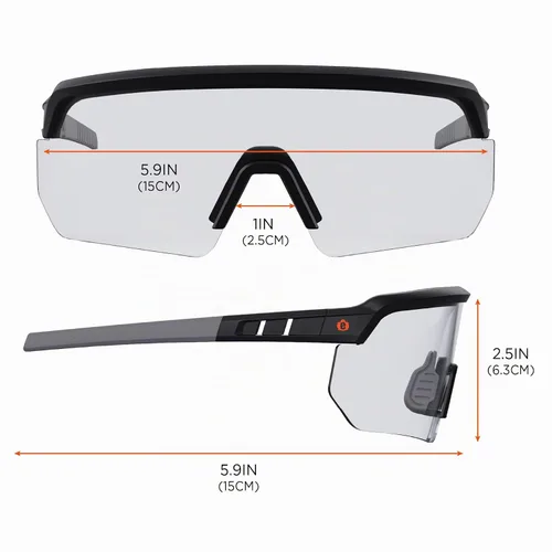 Vista 6 de Ergodyne Skullerz Aegir - Lentes de seguridad, ANSI Z87.1+