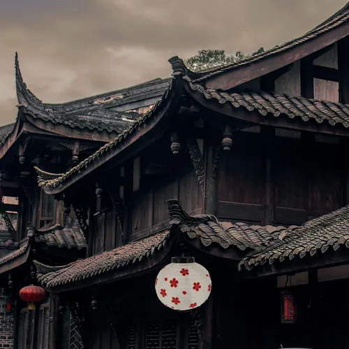Vista 9 de OSALADI Linterna japonesa de flor de cerezo, linterna colgante de bar, linterna al aire libre, linterna de seda, decoración del hogar, sushi, papel