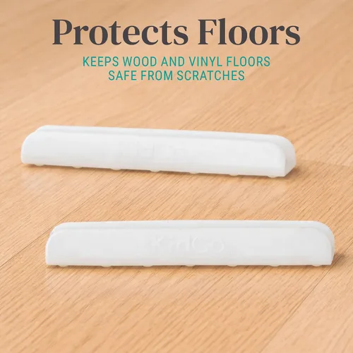 Vista 4 de KidCo K15 GateMate Protector de piso 2/Pkg - Cubiertas de piso para puerta de bebé (transparente)