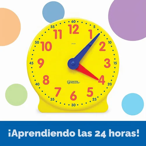 Vista 2 de Learning Resources – Reloj de estudiante Big Time, 12 horas
