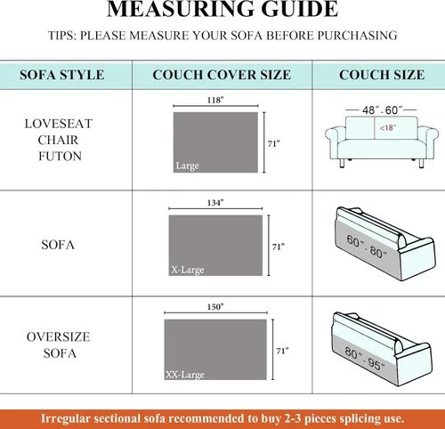 Vista 7 de STACYPIK Jacqurad - Fundas de sofá reversibles y duraderas para mascotas, fundas de sofá geométricas con orejas de trigo, protector de muebles gris