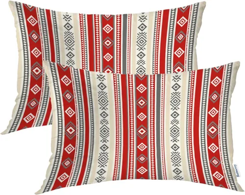 Vista 78 de Batmerry Fundas de almohada de bosque de arce otoñal, casas de sillas de madera, hojas amarillas, fundas de almohada decorativas, impresión digital