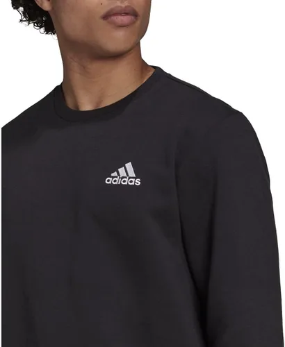 Vista 4 de adidas Sudadera Feel Cozy con cuello redondo