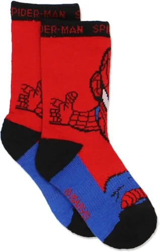 Vista 7 de Super Hero Adventures Spider-Man - Paquete de 6 calcetines para niños pequeños Multi