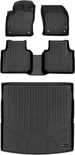 Vista 34 de MAXLINER Alfombrillas de ajuste personalizado para la primera fila Compatible con Volkswagen Arteon 2019-2024