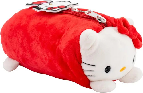 Vista 10 de AI ACCESSORY INNOVATIONS Bingo - Funda de almacenamiento multifunción de felpa suave, diseño de peluche Bluey con características 3D, color naranja