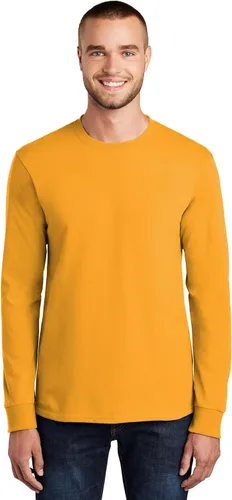 Vista 13 de Port & Company - Camiseta Esencial de Manga Larga Tall. PC61LST Azul acuático