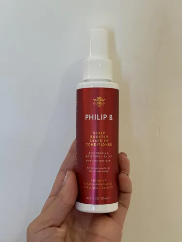 Vista 8 de PHILIP B. Scalp Booster - Suero sin enjuague para el cuero cabelludo, 4.23 onzas, tratamiento del cuero cabelludo para un cabello más grueso