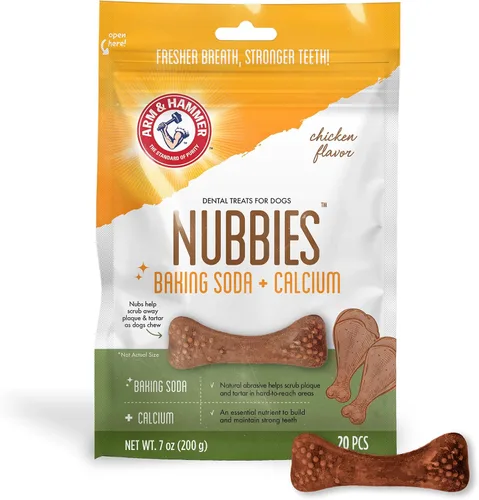 Vista 11 de Arm & Hammer Nubbies - Golosinas dentales para perros, sabor a pollo, 5