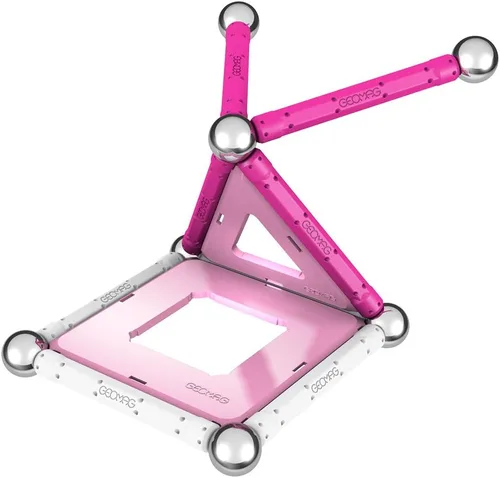 Vista 7 de Geomag Paneles, rosa (22 piezas)