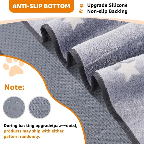 Vista 3 de LOOBANI Almohadillas lavables para orina para perros, almohadillas reutilizables para orina para entrenamiento de perros y cachorros, tapete