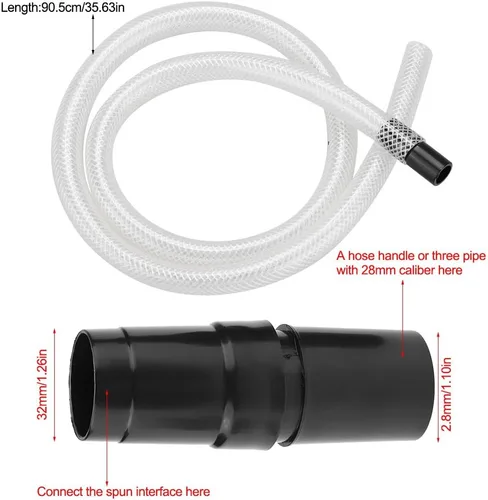 Vista 4 de Kit de accesorios de micro 9 piezas, mini herramienta de aspiradora para vehículo de automóvil, limpiador universal, boquilla de cepillo