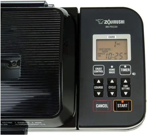 Vista 3 de Zojirushi BB-PDC20BA Home Bakery Virtuoso Plus panificadora de pan, pan de 2 libras
