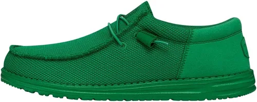 Vista 23 de Hey Dude Wally Eco Stretch Mocasines para hombre, cómodos y ligeros aleación