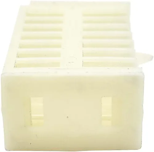 Vista 5 de goodland glqcage-w de fuente de las abejas abeja reina Jaula de plástico blanco – 2" x 1" X 3/4