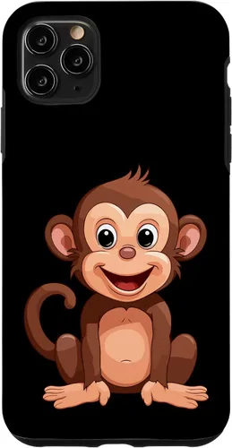 Vista 13 de iPhone 16 Monkey Lover - Funda de regalo con diseño de silueta para hombres, mujeres y niños