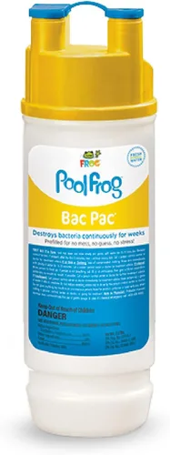Vista 9 de Cartuchos de cloro de repuesto FROG Bac Pac para uso con ciclos Pool FROG Modelo 5400 y 6100 - Precargados para una fácil y conveniente desinfección