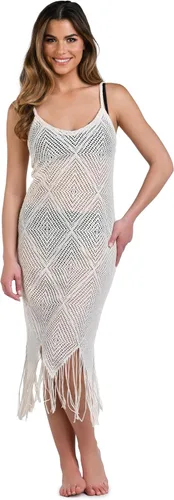 Vista 51 de La Blanca Vestido midi para cubrir el traje de baño para mujer