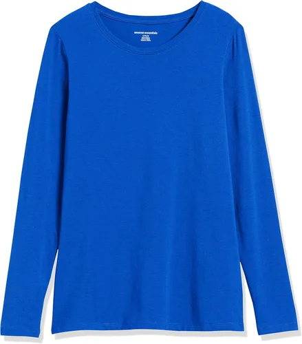 Vista 5 de Tienda Essentials - Camiseta de manga larga con cuello redondo para mujer ajuste clásico disponible en tallas extragrandes