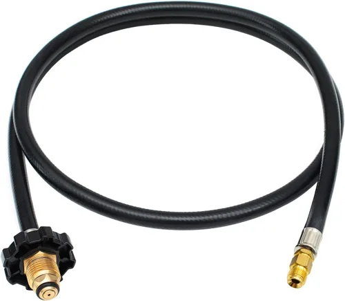 Vista 11 de Manguera Adaptadora de Propano de 1 lb a 20 lb y Ensamblaje Regulador de Plancha C001 de Reemplazo para Accesorios Coleman Roadtrip LXX LXE LX Party