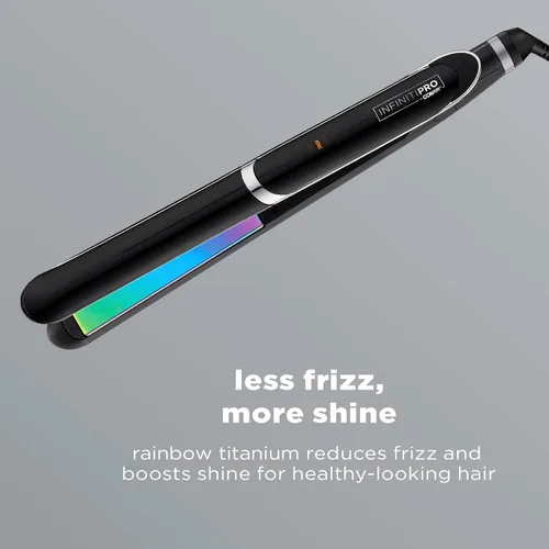 Vista 2 de INFINITIPRO DE CONAIR - Plancha para el pelo plana de titanio arcoíris, 1 pulgada