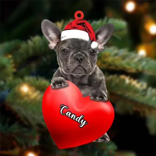 Vista 90 de Adornos de Navidad personalizados para perros, nombre personalizado, adorno de Malamute de Alaska, adornos acrílicos, regalos de Navidad, amantes
