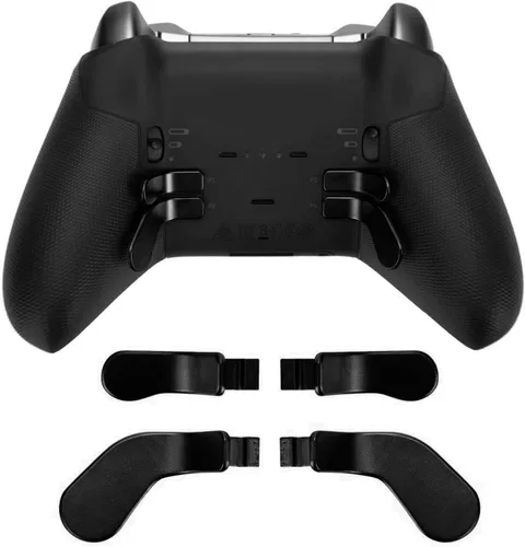 Vista 5 de FOSA Game Console Controller Paddles, Replacement Video Games Accessories Kits Stainless Steel Paddles for One Elite Controller Series 2 Model 1797