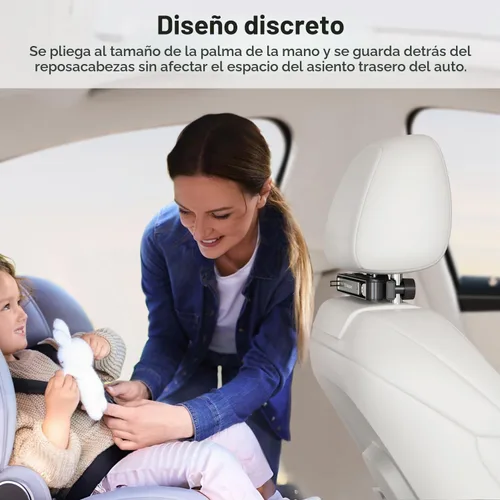 Vista 2 de elitehood Soporte compacto para tableta para reposacabezas de coche