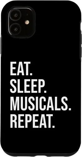 Vista 8 de Funda para iPhone 16 Musicales para hombres y mujeres Actor Broadway Drama Musical Geek