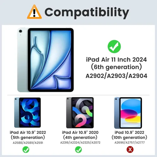 Vista 2 de MoKo funda para iPad Air de 4ta generación, 2020, pulgadas, funda para iPad Air 4 de 10.9 pulgadas, diseño delgado y ligero, con soporte, protector
