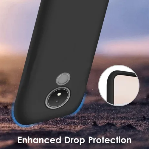 Vista 5 de Styletify Funda de teléfono personalizada para Nokia C21, funda de silicona a prueba de golpes, funda de teléfono personalizada de caramelo suave