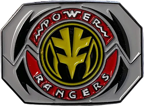 Vista 5 de Power Rangers Juego de 2 pines esmaltados con licencia oficial de Tommy White Ranger