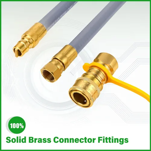 Vista 4 de Kit de conversión de gas natural 4984619A mejorado, compatible con parrillas de combustible dobles Char-Broil de la serie comercial, profesional