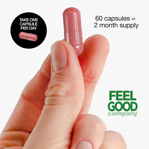 Vista 6 de FeelGood Superfoods Vita Fruit and Veggies Cápsulas – 25 ingredientes superalimentarios, multivitamínico de frutas y verduras, 60