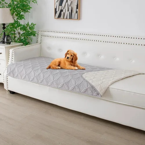 Vista 43 de Manta impermeable para perro, 30 x 30 pulgadas, fundas de sofá para mascotas pequeñas para sofá, silla, cama, protector de muebles de perros
