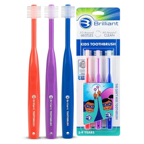 Vista 8 de Baby Buddy 360, cepillo de dientes Paso 2, Total 1, Púrpura