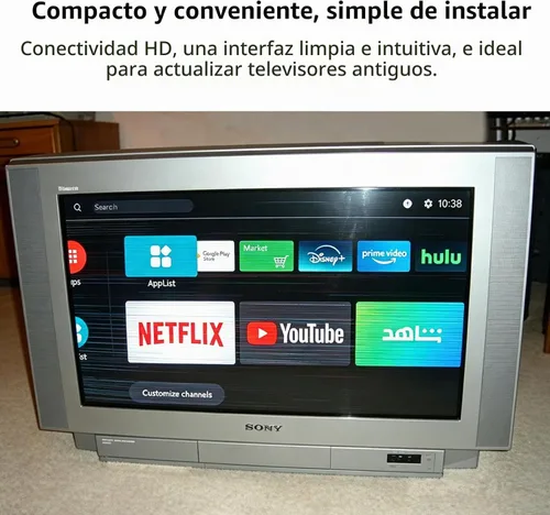 Vista 4 de BOXPUT Mini reproductor multimedia 4K con WiFi 6 BT y reproducción USB