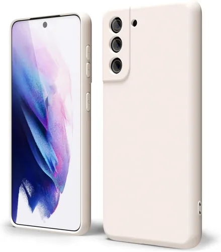Vista 286 de oakxco Funda para teléfono Samsung Galaxy S8 de silicona líquida, delgada y fina de gel de goma suave TPU cubierta protectora simple llana