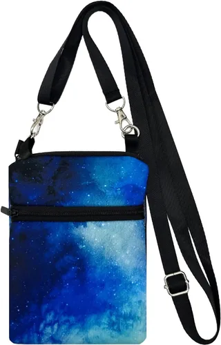 Vista 7 de Wanty Bolsa para teléfono celular, pequeña bolsa cruzada, cartera para teléfono celular con correa para el hombro para mujer